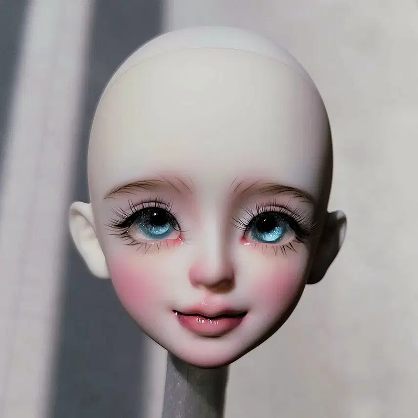 [BUNJANG] MSD Ball Jointed Doll Head - 1/4 Scale / 구관 메이크업된 헤드 msd 머리 1/4 구체관절인형