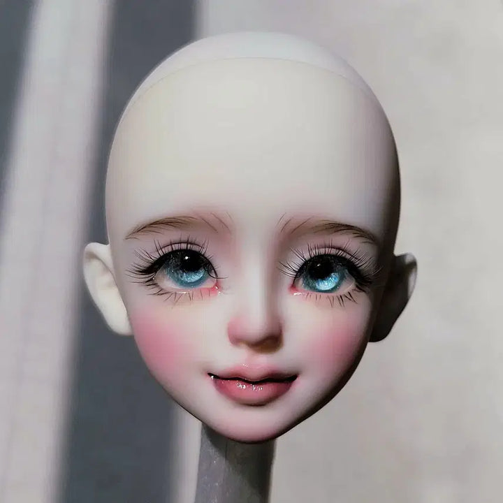 [BUNJANG] MSD Ball Jointed Doll Head - 1/4 Scale / 구관 메이크업된 헤드 msd 머리 1/4 구체관절인형