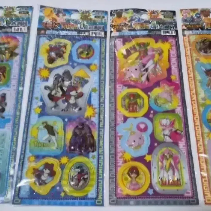 [BUNJANG] Digimon 3D Sticker / 고전문구 디지몬 입체 스티커