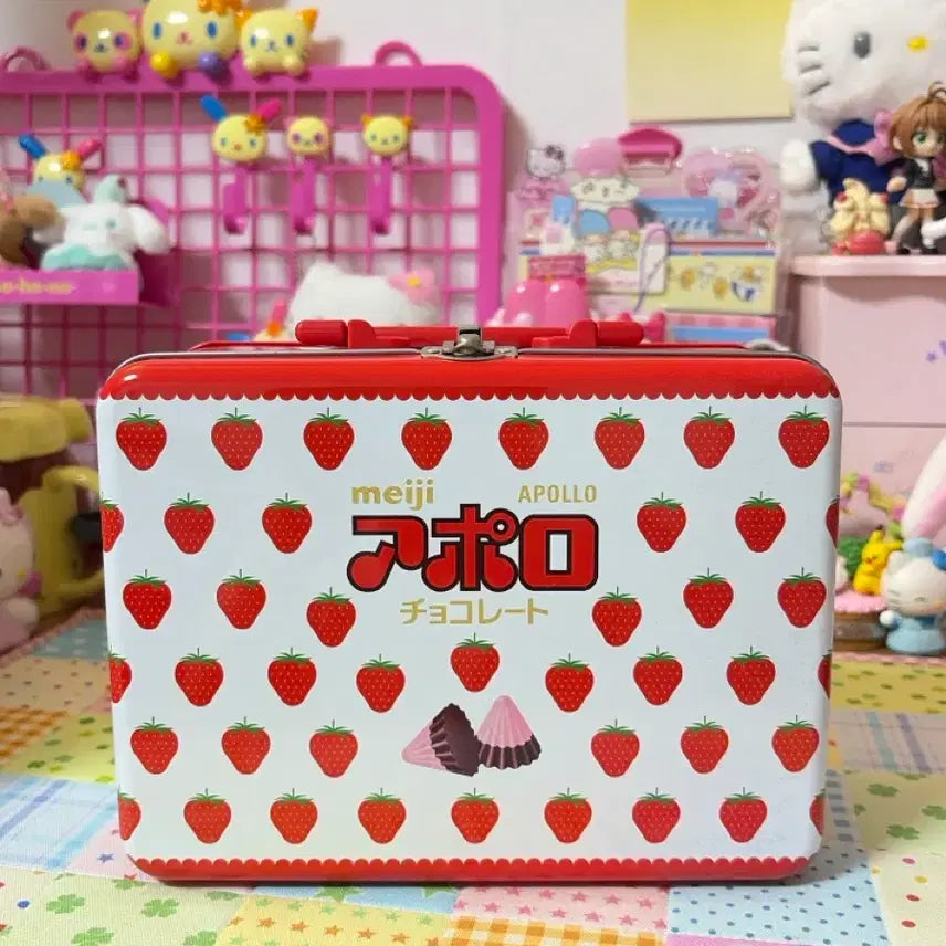 [BUNJANG] Meiji Apollo Tin Case Storage / 메이지 아폴로 틴케이스 보관함