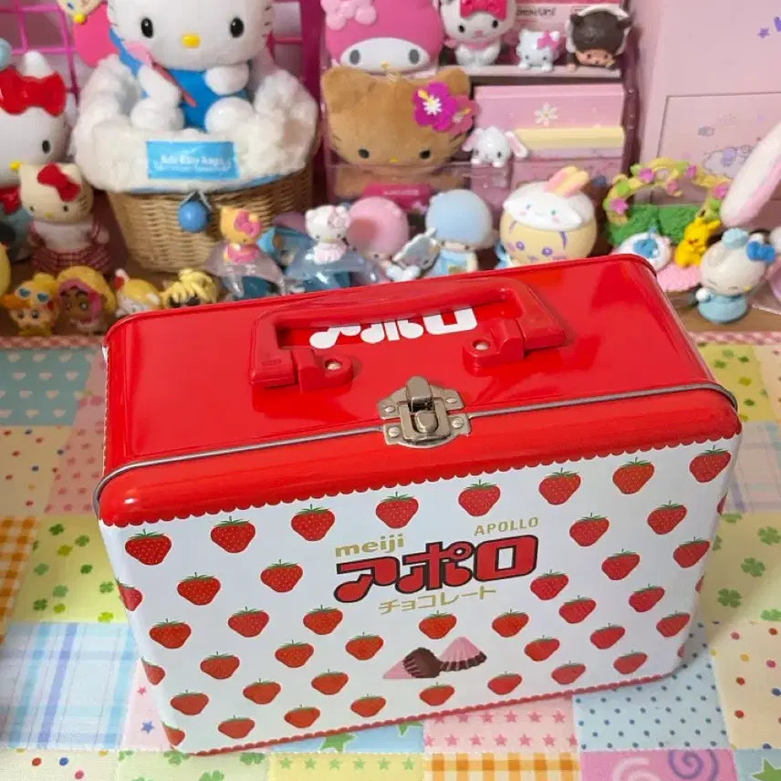 [BUNJANG] Meiji Apollo Tin Case Storage / 메이지 아폴로 틴케이스 보관함