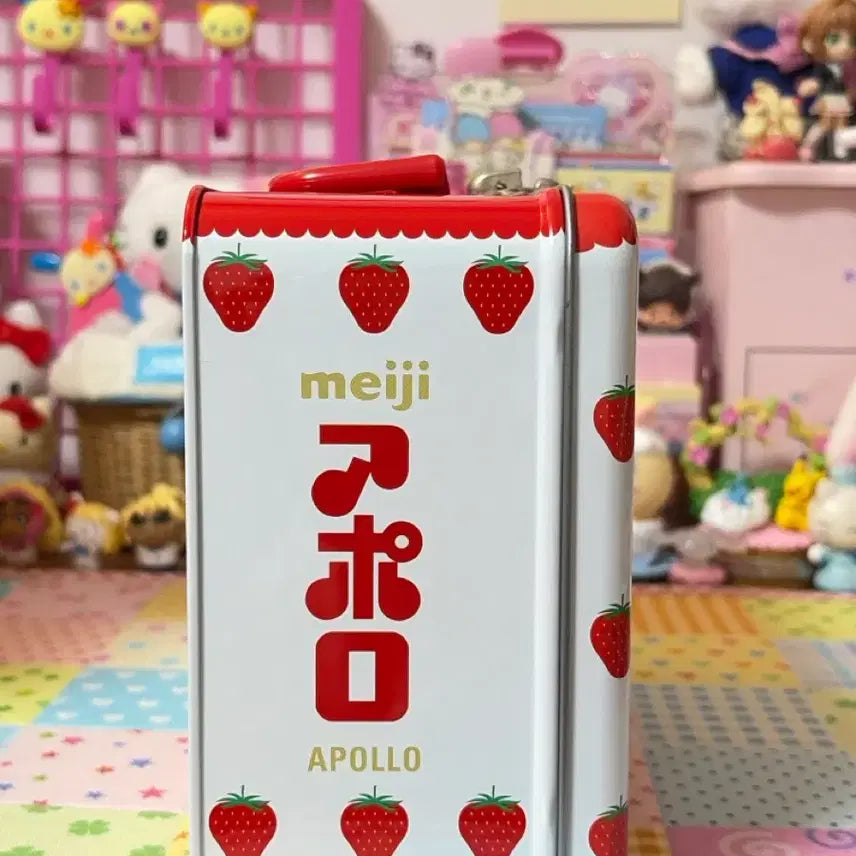 [BUNJANG] Meiji Apollo Tin Case Storage / 메이지 아폴로 틴케이스 보관함