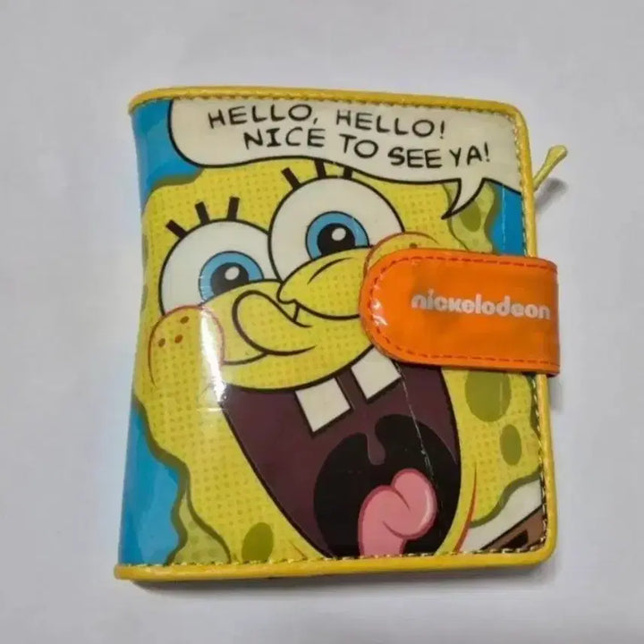 [BUNJANG] Vintage SpongeBob SquarePants Wallet / 고전 스펀지밥 지갑
