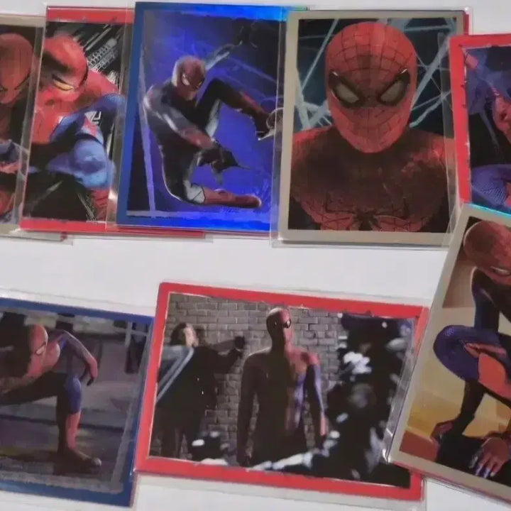 [BUNJANG] Spider-Man Movie Sticker Card Bundle Pack (26 Packs) / 26팩일괄)고전 스파이더맨 스티커 카드팩