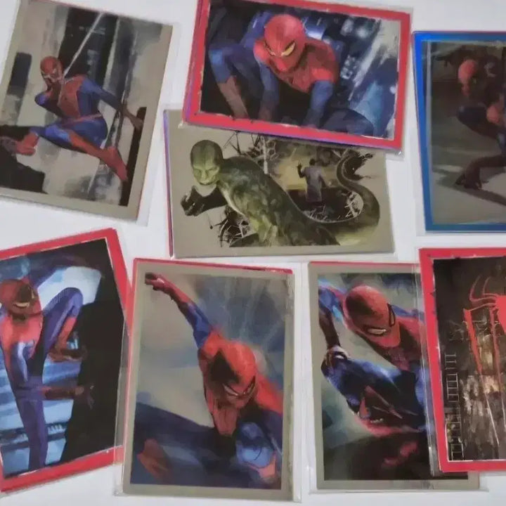 [BUNJANG] Spider-Man Movie Sticker Card Bundle Pack (26 Packs) / 26팩일괄)고전 스파이더맨 스티커 카드팩