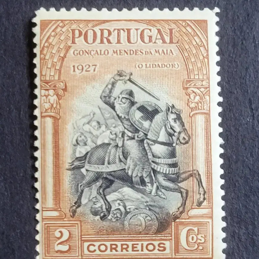 [BUNJANG] 1927 Portugal Independence War Commemorative Stamps (4 types) - Batalha de Montijo / 1927년 포루투갈 독립전쟁기념우표 4종몽티주전투 Batalha de Montijo