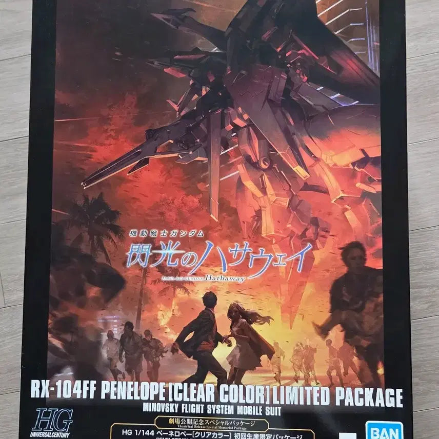 [BUNJANG] MG Gundam Plastic Model "Gundam Hathaway" 3 Set / MG 건담 프라모델 섬광의 하사웨이 3셋트