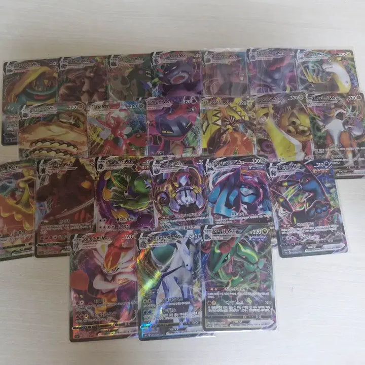 [BUNJANG] Bundle Set V &amp; Vmax Cards / 일괄판매) 각기 다른 V 42장, Vmax 22장