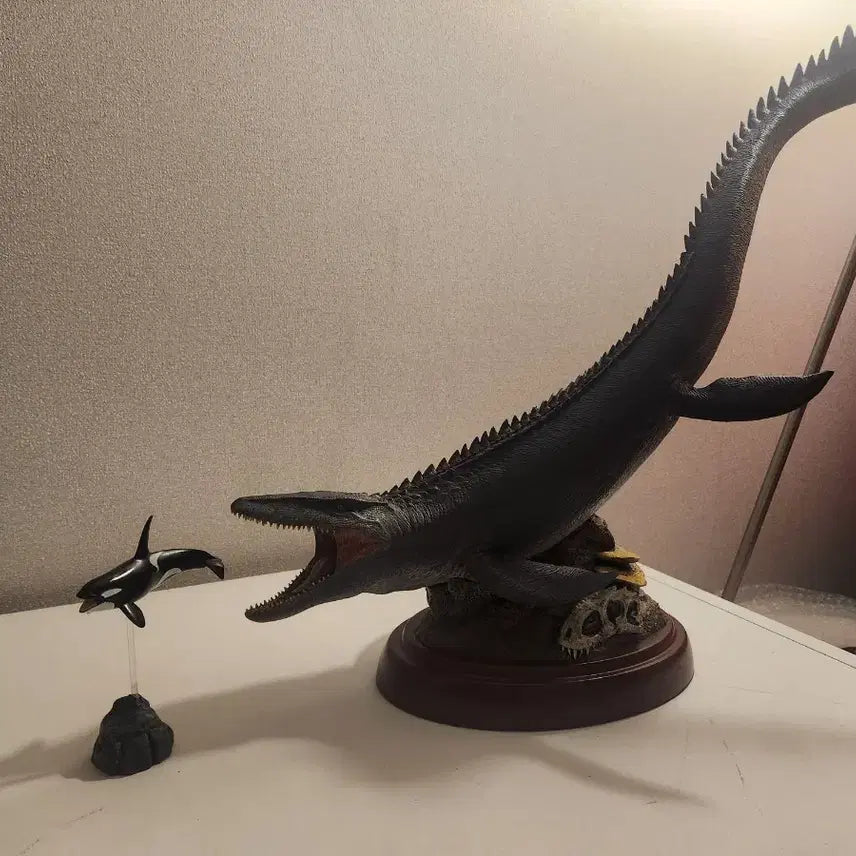 [BUNJANG] Bonsimnamgae Mosasaurus Figure - Full Base Custom Version / 본심남개 모사사우루스 피규어