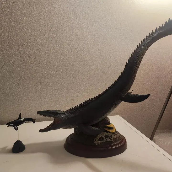 [BUNJANG] Bonsimnamgae Mosasaurus Figure - Full Base Custom Version / 본심남개 모사사우루스 피규어