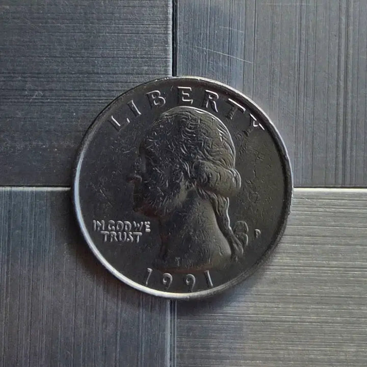 [BUNJANG] 1991 United States Quarter Coin / 1991년 쿼터 미국 동전