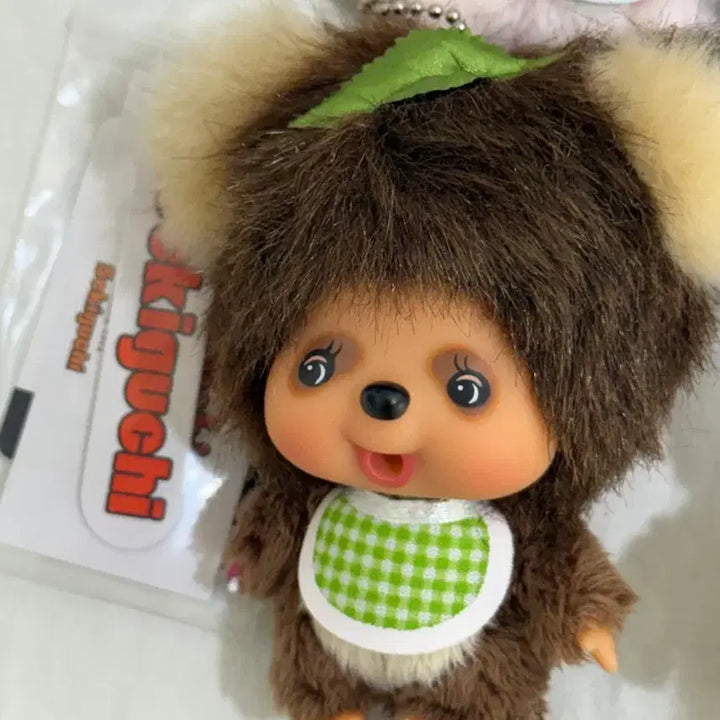 [BUNJANG] Monchhichi Friends Keyring 4 Types Bundle Set / 새상품 할인) 몬치치 프렌즈키링 4종일괄