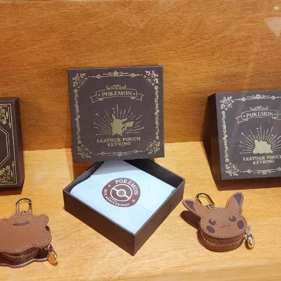 [BUNJANG] Pokémon (Ditto, Pikachu) Mini Pouch Keyring Bundle Set / 미니 파우치 키링 메타몽 피카츄 일괄