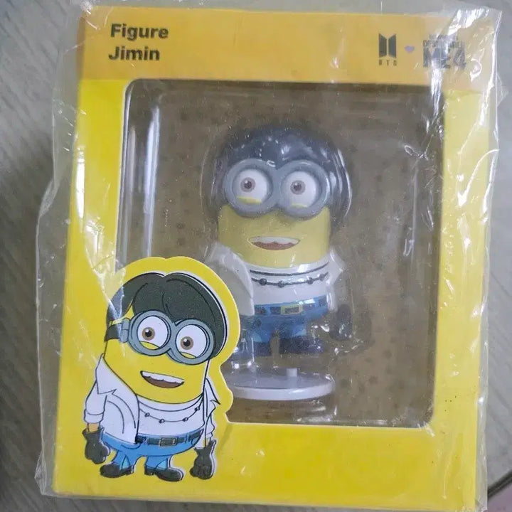 [BUNJANG] Superbad 4 Minions x BTS Jimin Figure / 슈퍼배드4 미니언즈 x BTS 피규어 지민 판매합니다