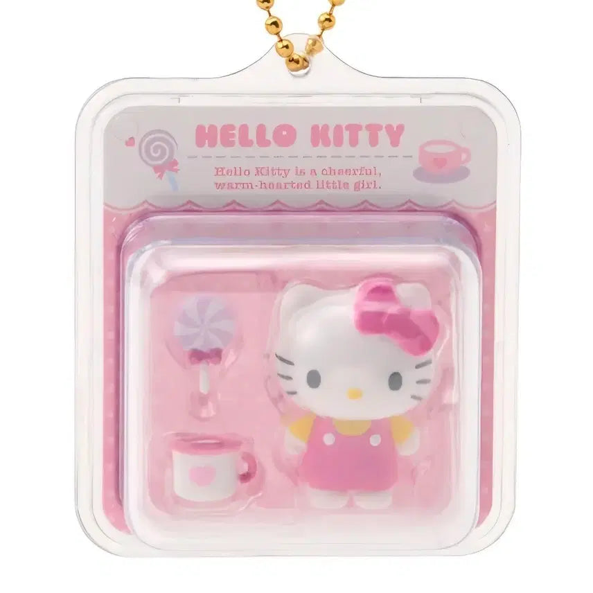 [BUNJANG] Sanrio Miniature Package Toy Charm Keychain Hello Kitty Lollipop / 산리오 미니어처 패키지 토이 참 키링 헬로키티 롤리팝