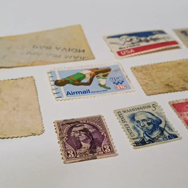 [BUNJANG] US Stamp Set - Used / 우표 미국 세트