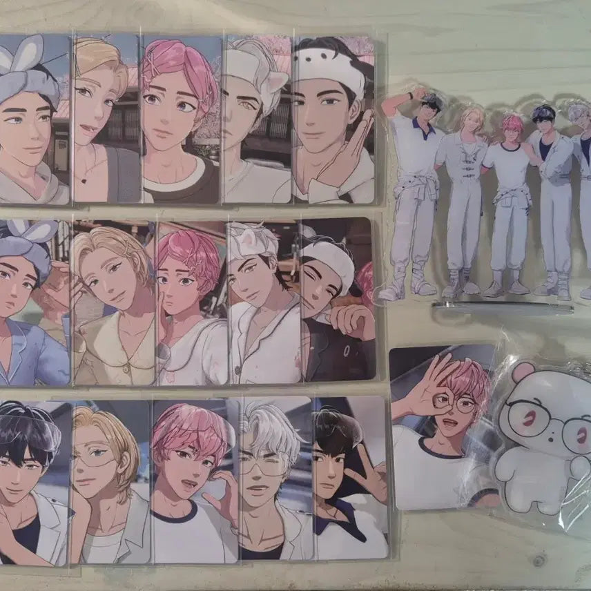 [BUNJANG] PLAVE Mediheal Bundle Set Photocard, Acrylic Stand, and Mirror / 플레이브 메디힐(일괄)