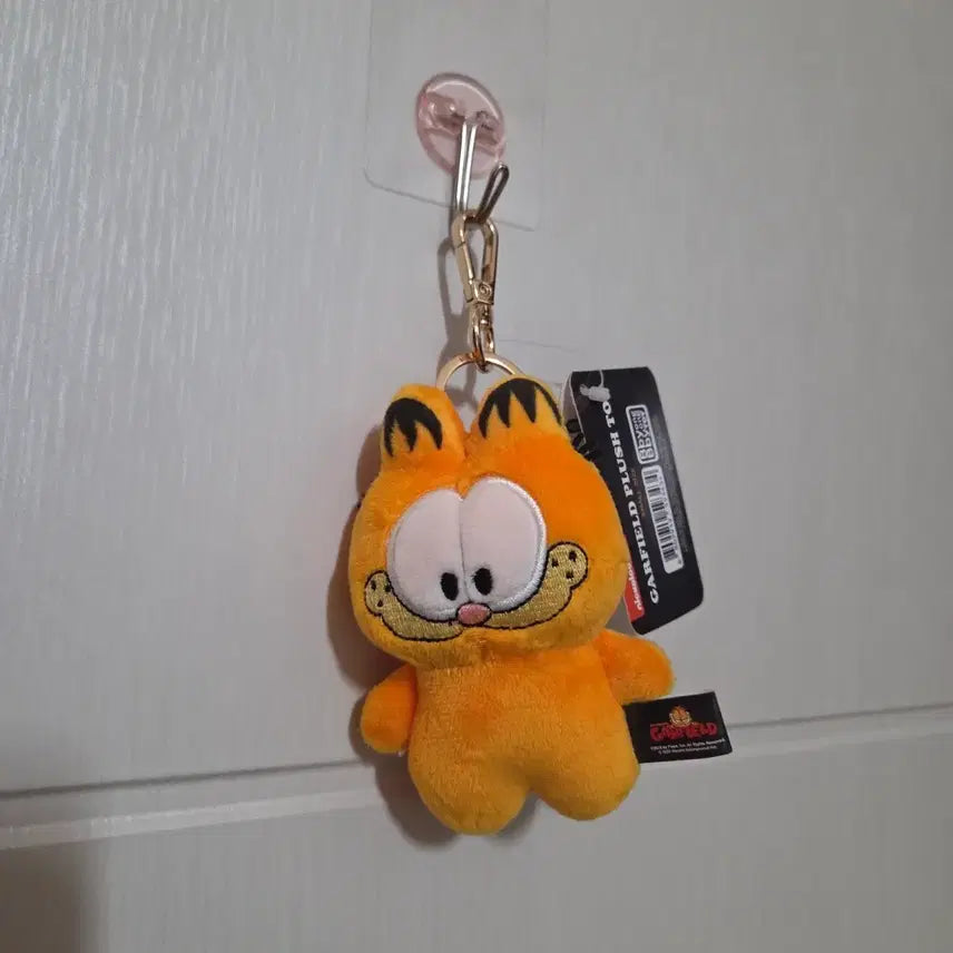 [BUNJANG] Garfield Plush Keychain - Orange / (새상품)가필드 봉제 키링 오렌지색