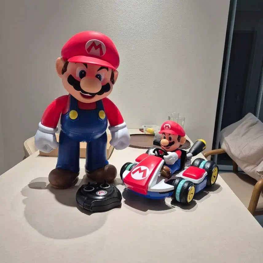 [BUNJANG] Super Mario Figure &amp; Kart Set / 슈퍼마리오 피규어 &amp; 카트 세트