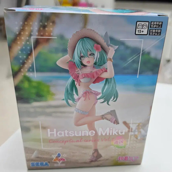 [BUNJANG] Hatsune Miku Conceptual Bikini Figure (Sealed) / 하츠네 미쿠 컨셉츄얼 비키니 피규어(미개봉)