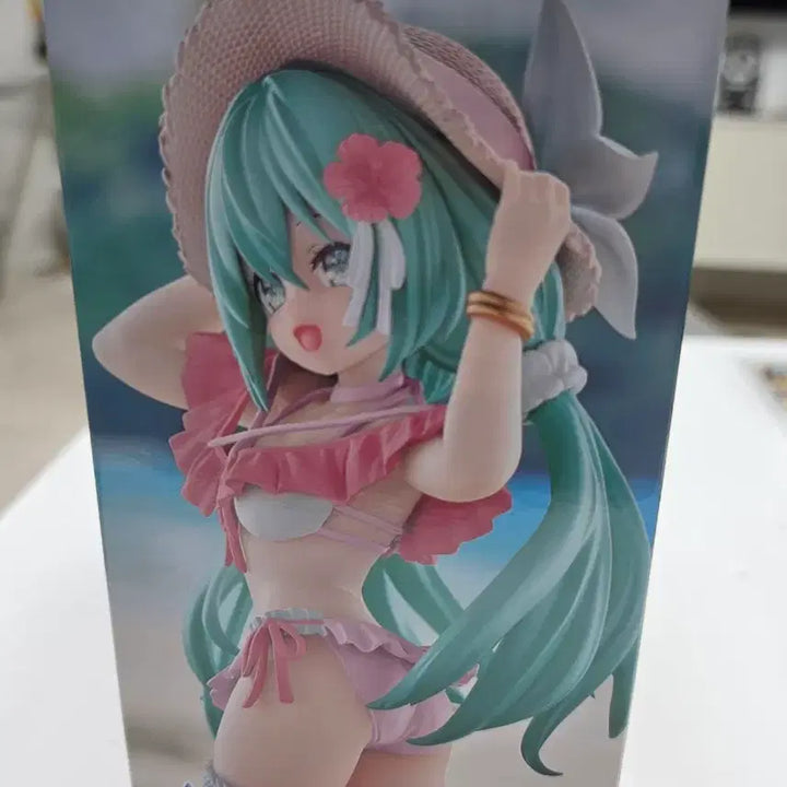[BUNJANG] Hatsune Miku Conceptual Bikini Figure (Sealed) / 하츠네 미쿠 컨셉츄얼 비키니 피규어(미개봉)