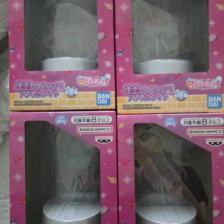 [BUNJANG] Detective Precure Acrylic Light Standee Set - Cure Answer, Mystic, Éclair, Arcana (4 Types) / 25일까지, 최종가) 명탐정 프리큐어 아크릴 라이트 스탠드 큐어 앤서 &amp; 미스틱 &amp; 에클레르 &amp; 아르카나 4종 세트