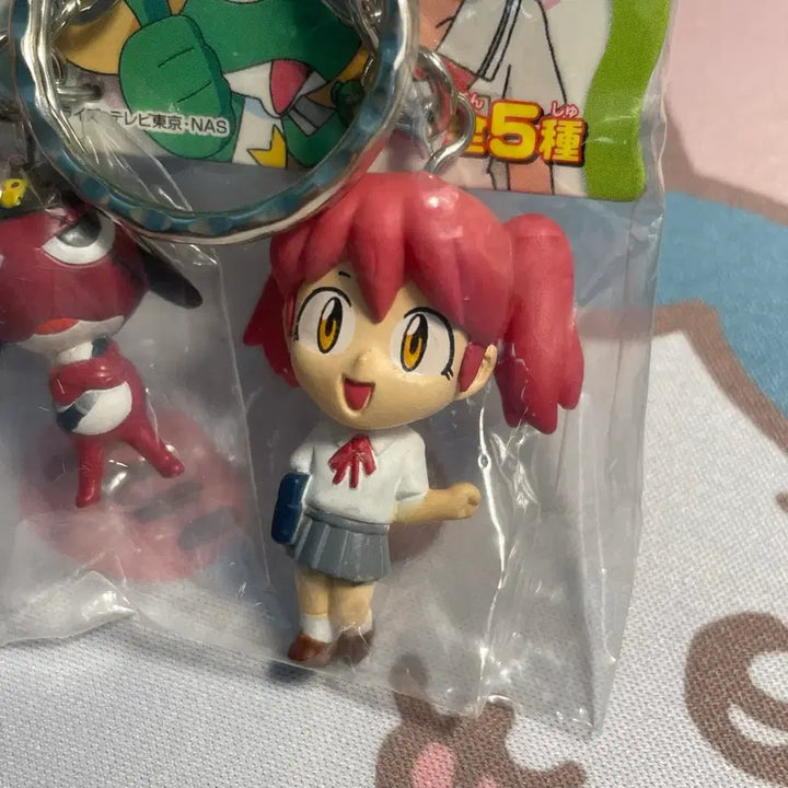 [BUNJANG] Keroro Twins Keyring Strap Set (Dororo, Tamama, Koyuki) / 케로로 트윈 키링 스트랩 한별 기로로 나츠미 고전