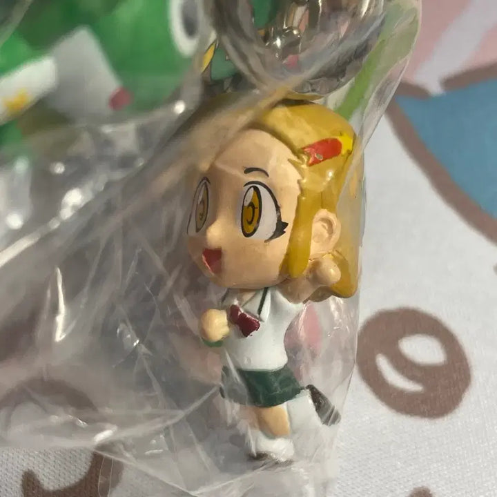 [BUNJANG] Keroro &amp; Moa Twin Keyring Strap - Vintage / 케로로 트윈 키링 스트랩 모아 케로로 고전