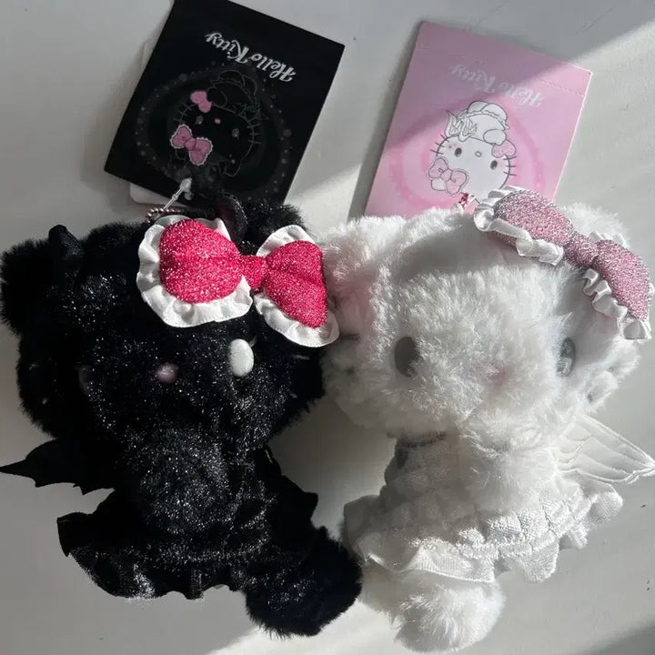 [BUNJANG] Hello Kitty Angel Devil Mascot Bundle Set / 일괄)키티 천사악마 마스코트