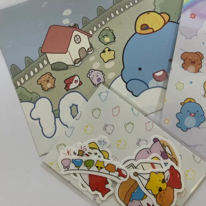 [BUNJANG] Pixely Misuban Ticket Initial Investigation Report Paper Goods Bundle / 픽셀리 미수반 티켓 초동수사 보고서 외 지류 굿즈