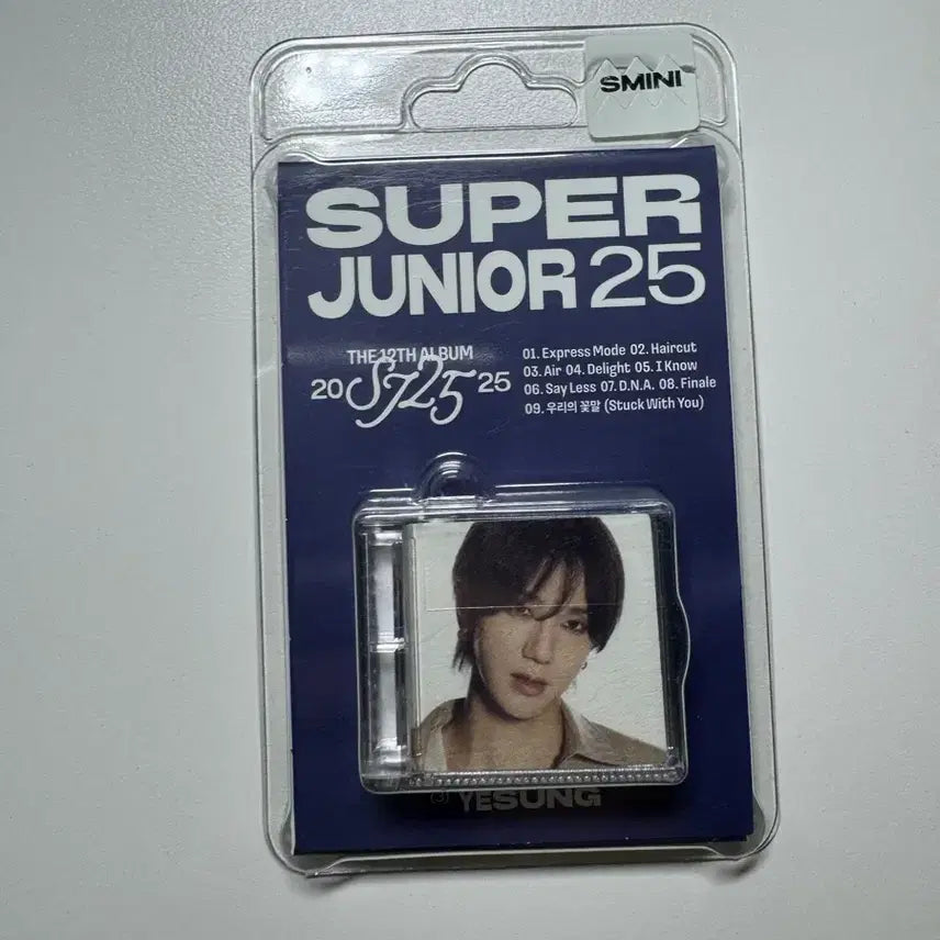 [BUNJANG] Super Junior Yesung Photocard Keycap Clicker Unofficial / 슈퍼주니어 예성 포카 키캡 클릭커 비공식