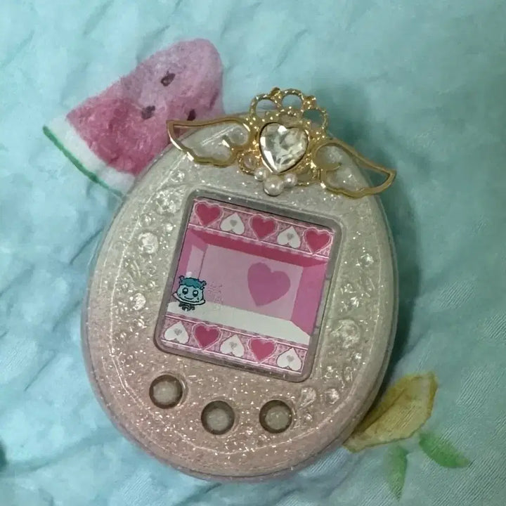 [BUNJANG] Tamagotchi Peace Deco Pierces / 다마고치 피스 데코피어스