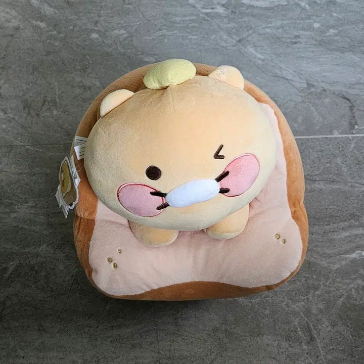 [BUNJANG] Kakao Friends Chun-Sik Bread Plush / [고전인형-중고] 카카오 프렌즈 - 빵에 끼인 춘식이