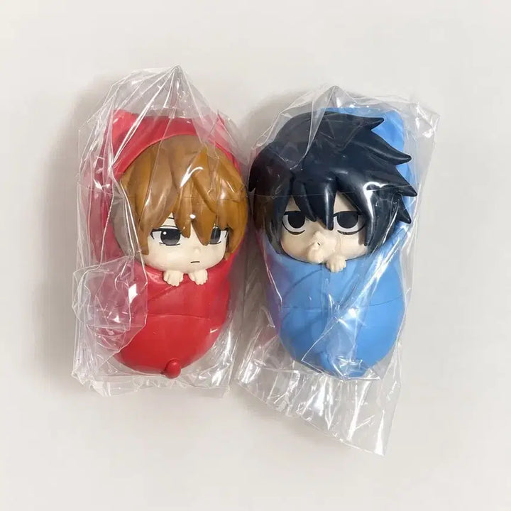 [BUNJANG] Death Note Uru Kurumi Podagi Gacha L, Light Set / 데스노트 우쿠루미 포대기 가챠 엘, 라이토세트