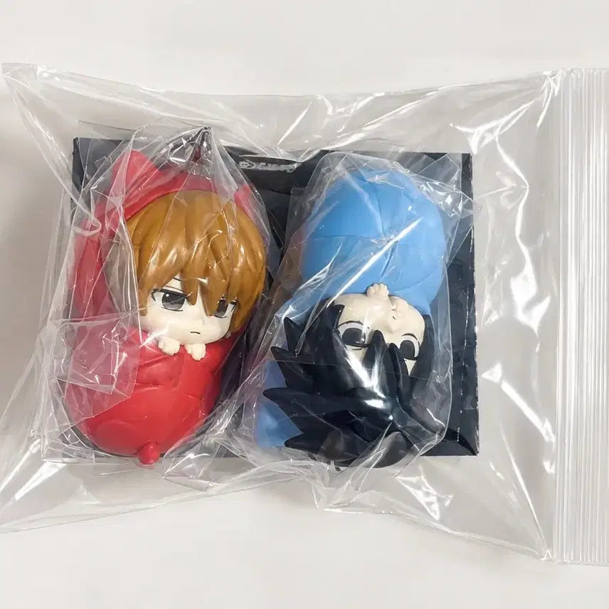 [BUNJANG] Death Note Uru Kurumi Podagi Gacha L, Light Set / 데스노트 우쿠루미 포대기 가챠 엘, 라이토세트