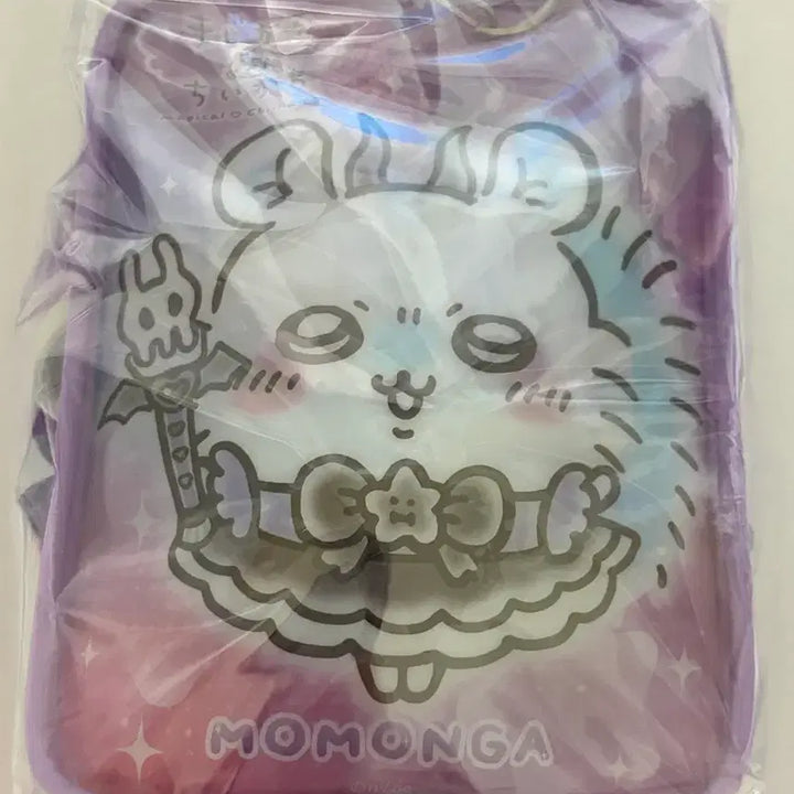 [BUNJANG] Chiikawa Momonga Flying Squirrel Mascot Plush Pouch Set / 초 매지컬 치이카와 모몽가 하늘다람쥐 마스코트 인형 파우치 세트
