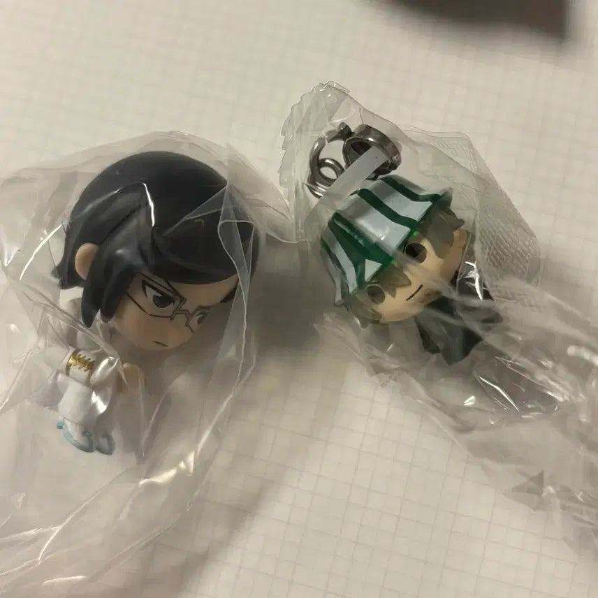 [BUNJANG] Bleach MachiBoke Urahara Kisuke &amp; Mark 1st Edition Bundle Set / 블리치 마치보케 이시다+메지루시 1탄 우라하라 일괄