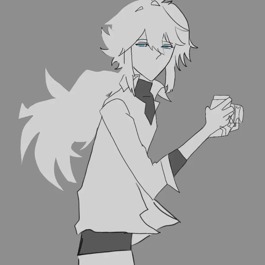 [BUNJANG] Line Art Commission - Bust to Shoulder / [무조건 0.3] 낙 선화 커미션
