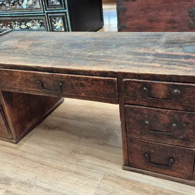 [BUNJANG] Antique Korean Low Writing Desk / 고가구 좌식 책상