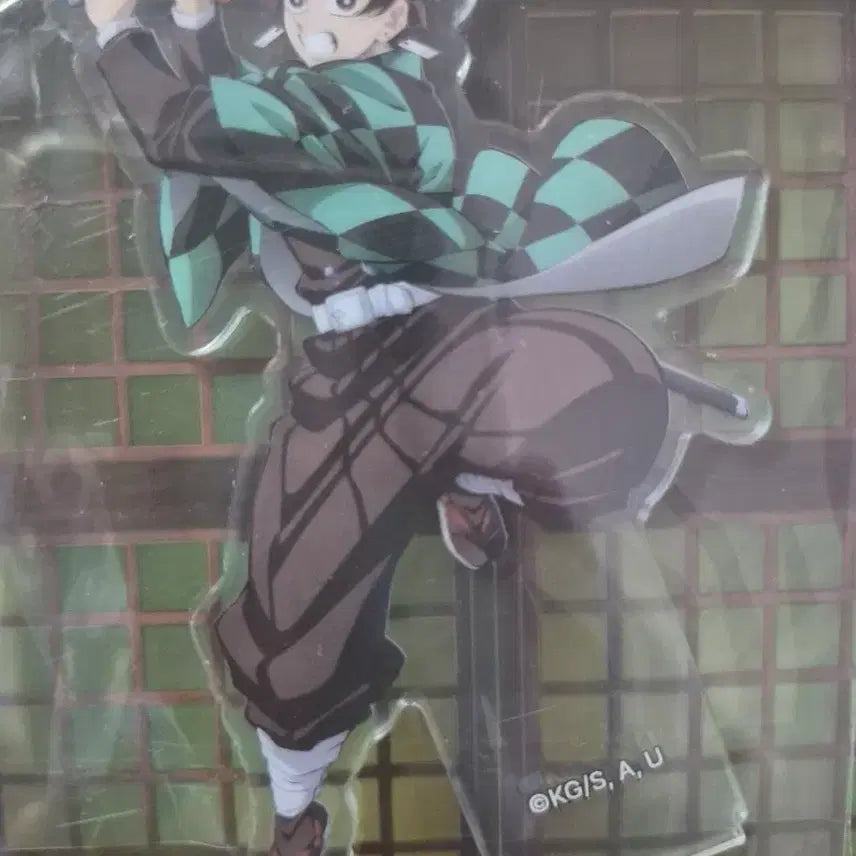 [BUNJANG] Demon Slayer Tanjiro LED Acrylic Stand / [미사용]귀칼 맘스터치 탄지로 LED 아크릴 스탠드