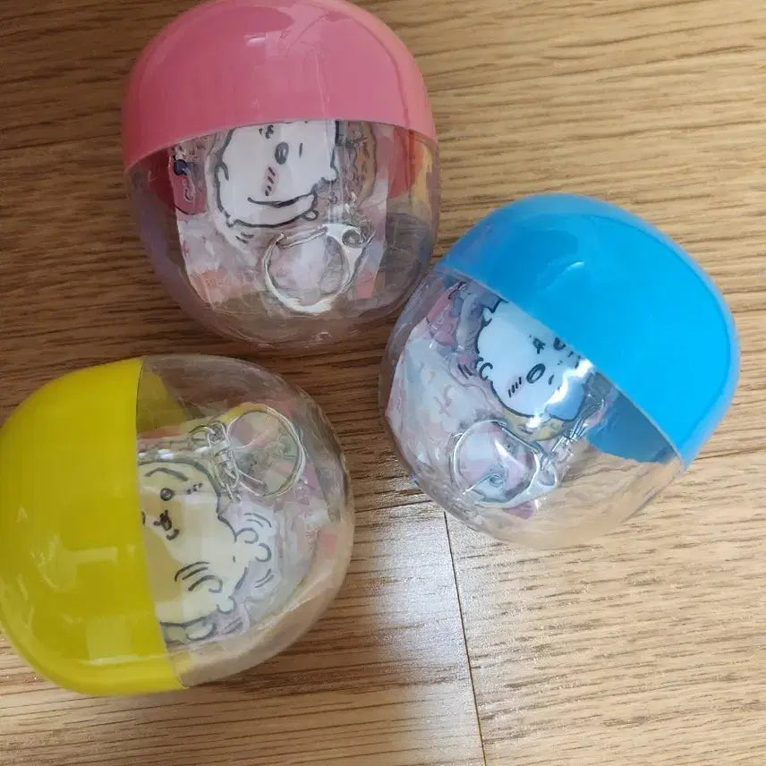 [BUNJANG] Chiikawa "Meowing Bunny" Charm Set (3 Types) / 먼작귀 치이카와 키링 3종 일괄 하치와레 우사기