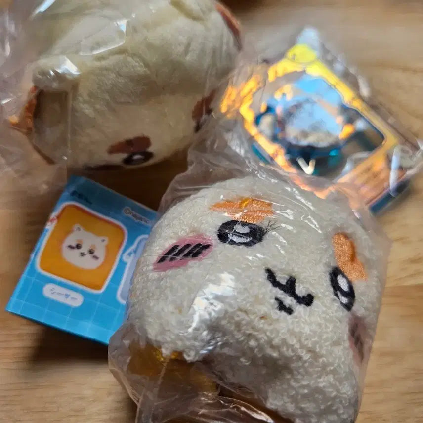 [BUNJANG] Chikawa "Monjaku" Pouch Nesoberi Plush Keychain Bundle Set / 일괄) 치이카와 먼작귀 시사 파우치 네소베리 누이 행운 키링