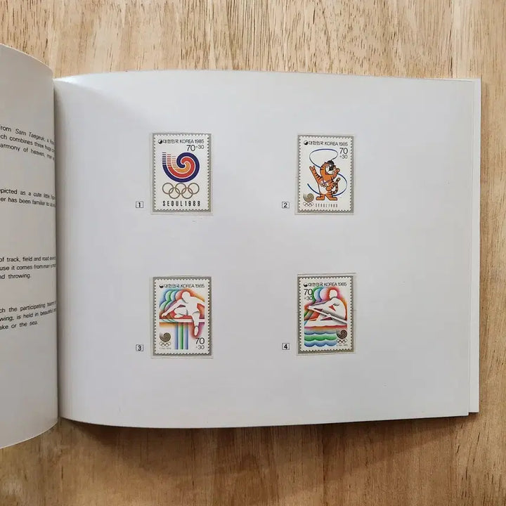 [BUNJANG] 1985 Korean Stamp Collection Book / 1985 한국의 우표 (연차 우표책)