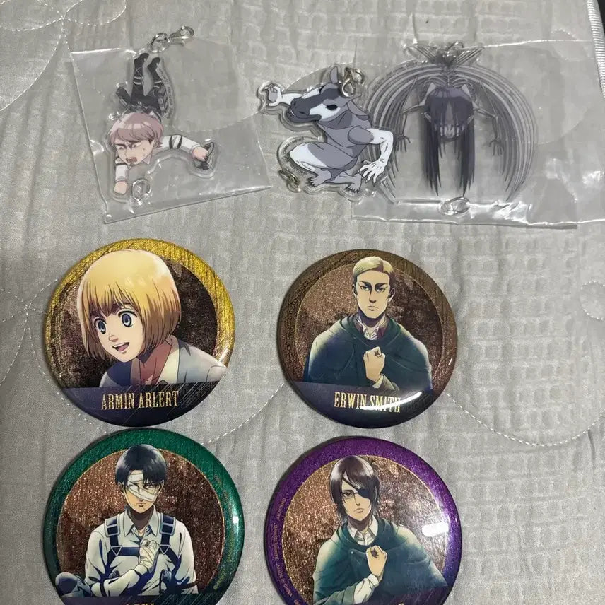 [BUNJANG] Attack on Titan Figures Bundle Set / 진격의거인 하위상들 팝니다 egf상 초코노코