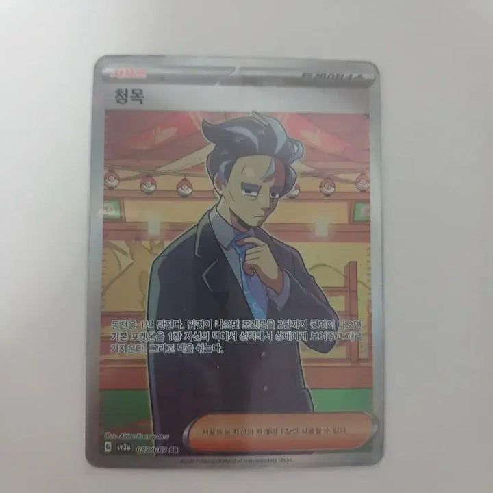 [BUNJANG] Pokemon Card Bundle featuring Chocomoo and Perilla / 포켓몬 카드 <청목>캐릭터랑 <페릴라>캐릭터