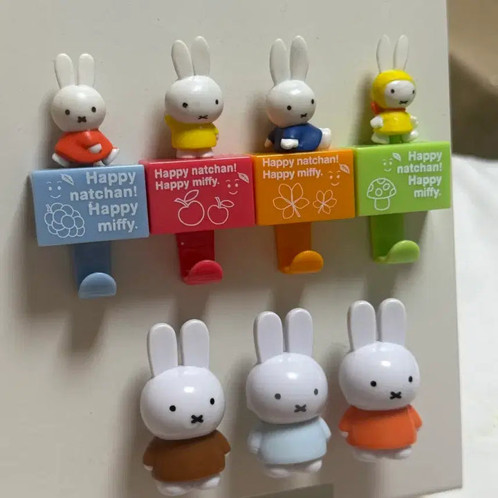 [BUNJANG] Miffy Classic Collection Magnet Set (7 Pieces) / 고전) 고전미피 자석 마그넷 7개 세트 일괄판매
