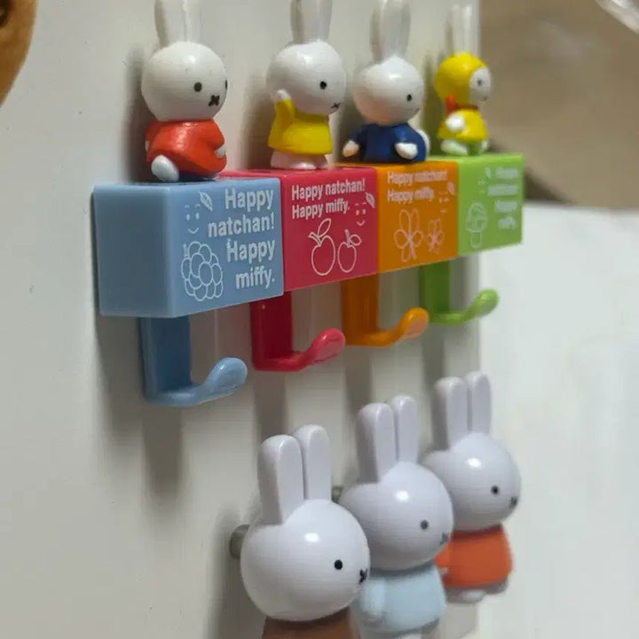 [BUNJANG] Miffy Classic Collection Magnet Set (7 Pieces) / 고전) 고전미피 자석 마그넷 7개 세트 일괄판매