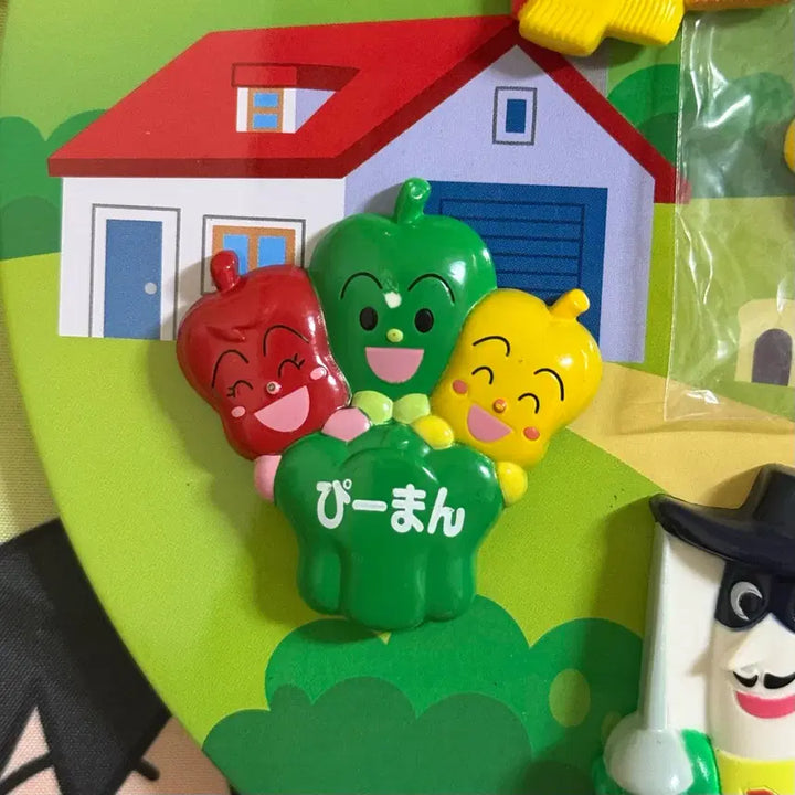 [BUNJANG] Anpanman Magnet Set (6 Pieces) / 미개봉 고전 호빵맨 마그넷 자석 6개 세트