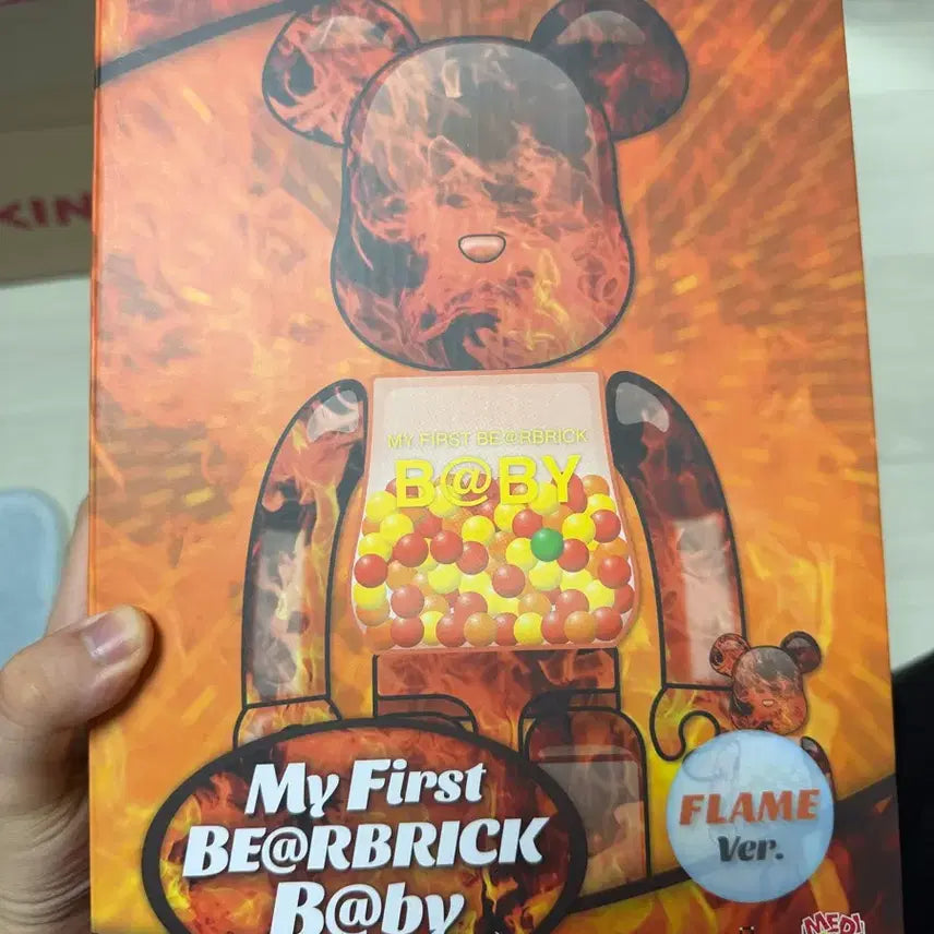 [BUNJANG] Bearbrick My First Bearbrick Flame Version / 베어브릭 마이 퍼스트 베어브릭 플레임
