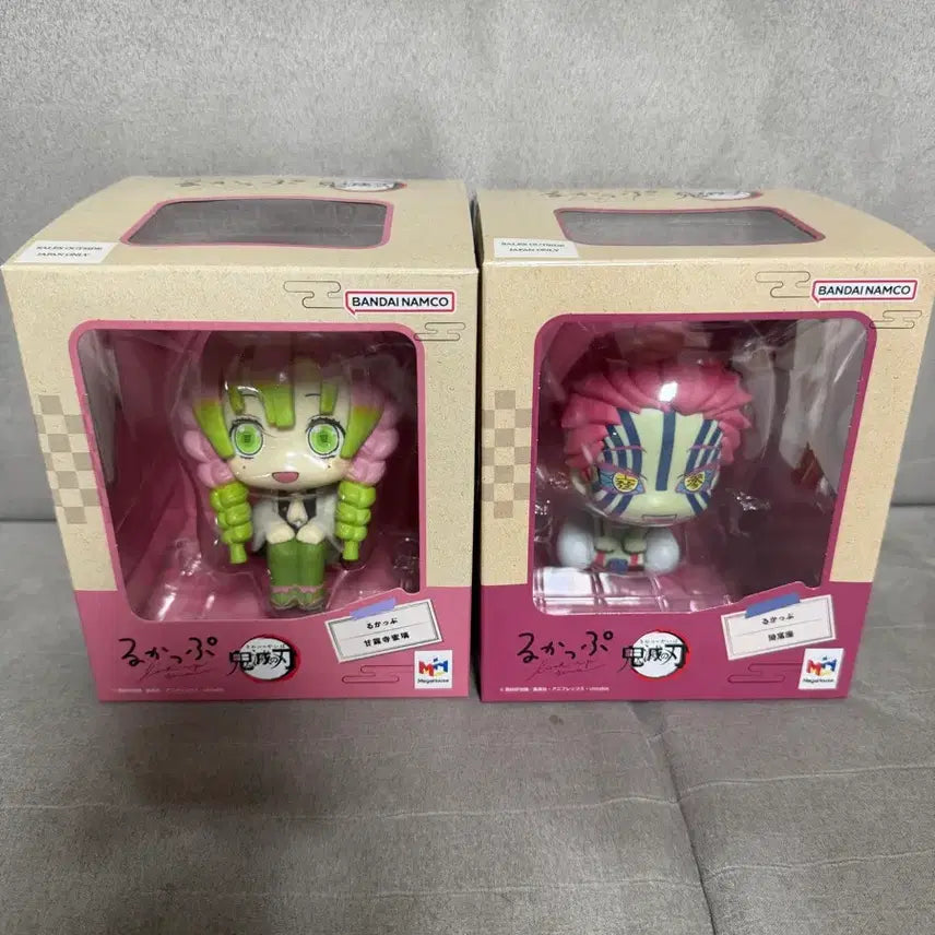 [BUNJANG] Mitsuri &amp; Akaza Lookup Figure Set / 미츠리,아카자 룩업